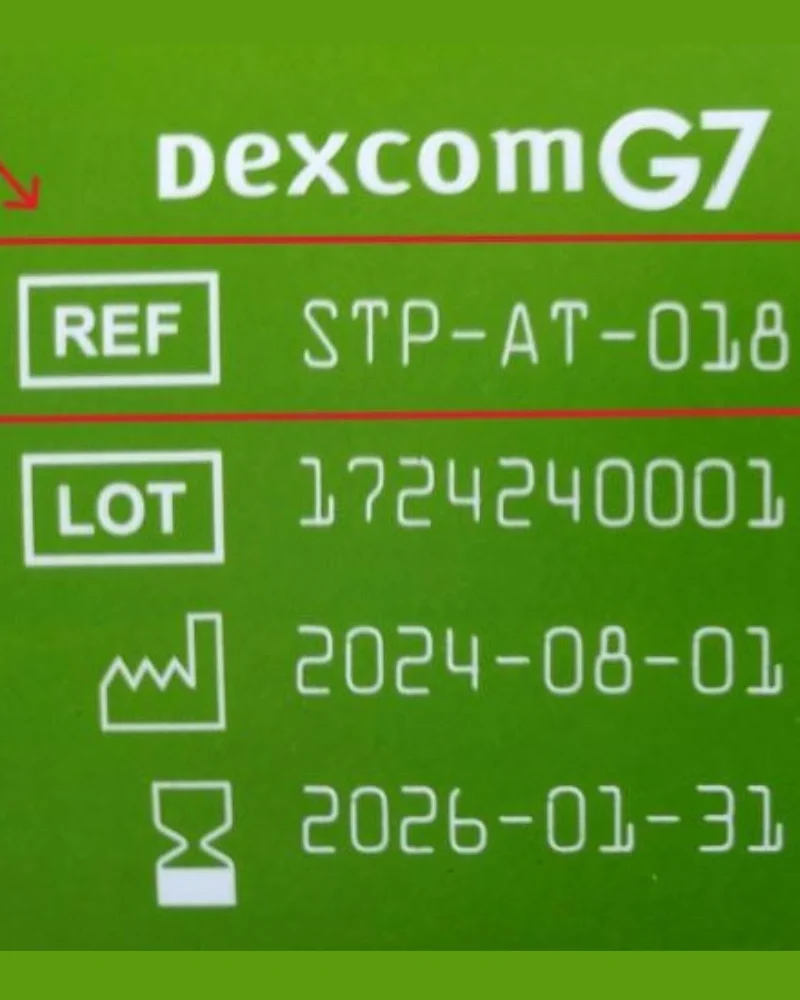 DEXCOM G7 Sensor STP-AT-018