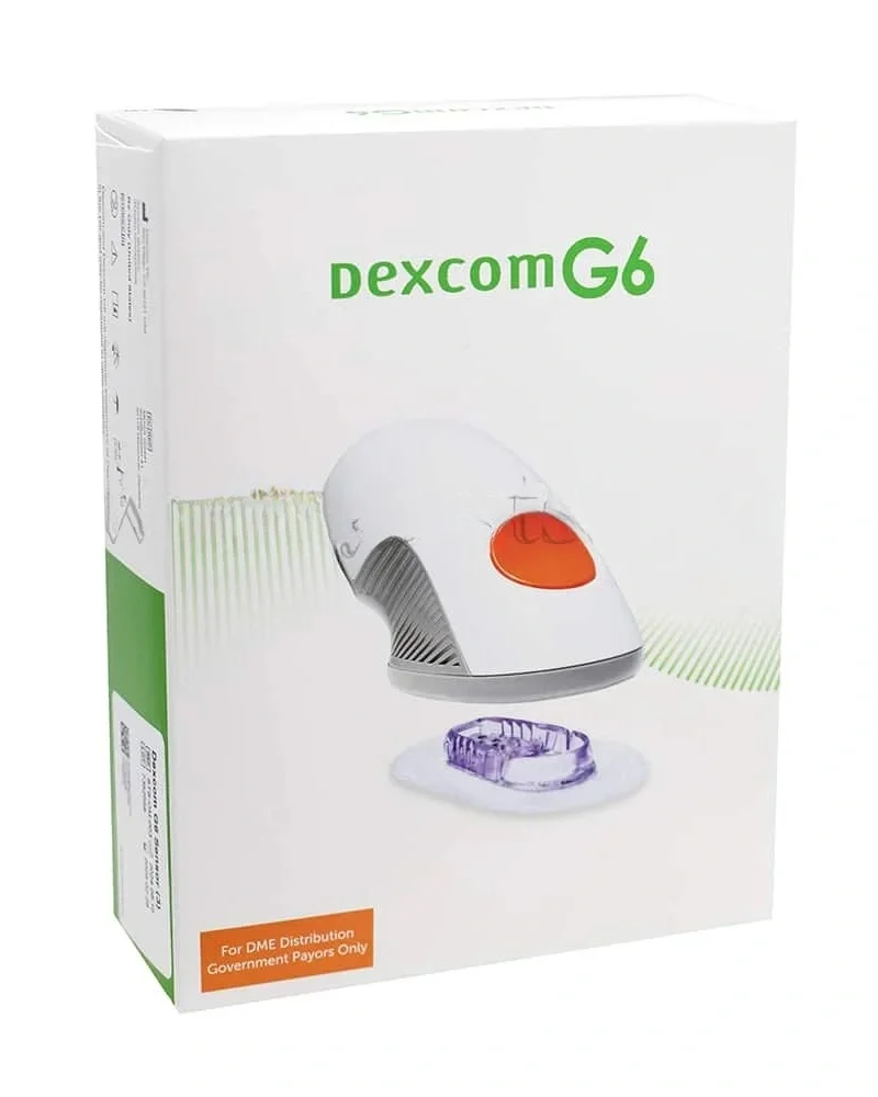 DEXCOM G6 Sensors Orange: Unopened Box of 3